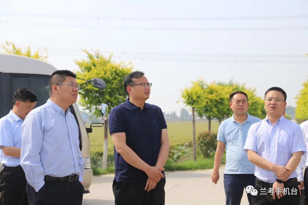 王飞带队赴平顶山考察学习高标准农田项目建设-兰考县